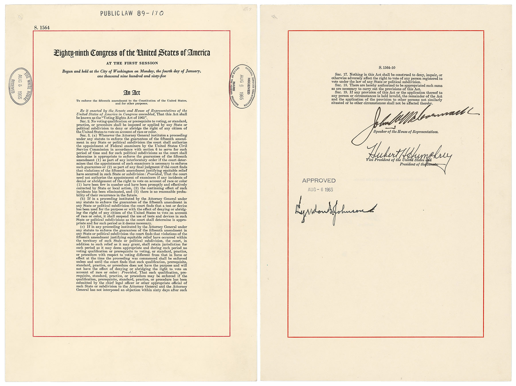 Voting Rights Act of 1965