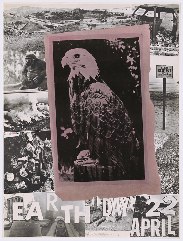 Robert Rauschenberg's iconic Earth Day Poster