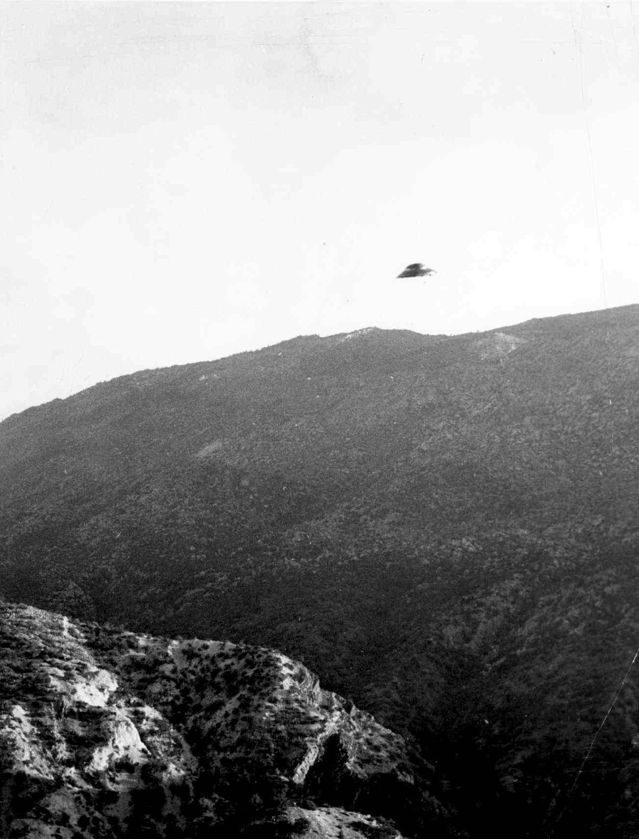 UFO sighting in Riverside, CA, November 23, 1951