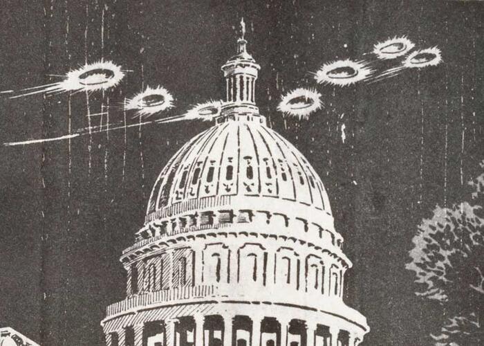 Flying saucers Washington DC