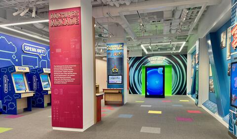 The Discovery Center at the National Archives Museum in Washington, DC