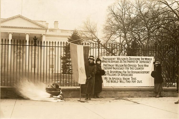 documents and photos on exhibit