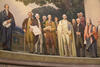 Faulkner Mural showing the presentation of the Constitution