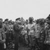 Photo of Eisenhower with paratroopers