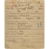 World War I Draft Registration Card for George Herman Ruth, 1917-1918