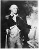 George Washington. Copy of painting by Gilbert Stuart A portrait of George Washington