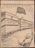 Newspaper cartoon showing a ballot box, American flag, and Uncle Sam.