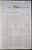 Olive Branch Petition Black and white document with black handwritten text