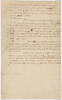 Washington's Acceptance of Commander in Chief Tan document with black handwritten ink