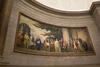 Faulkner Mural showing the presentation of the Declaration of Independence