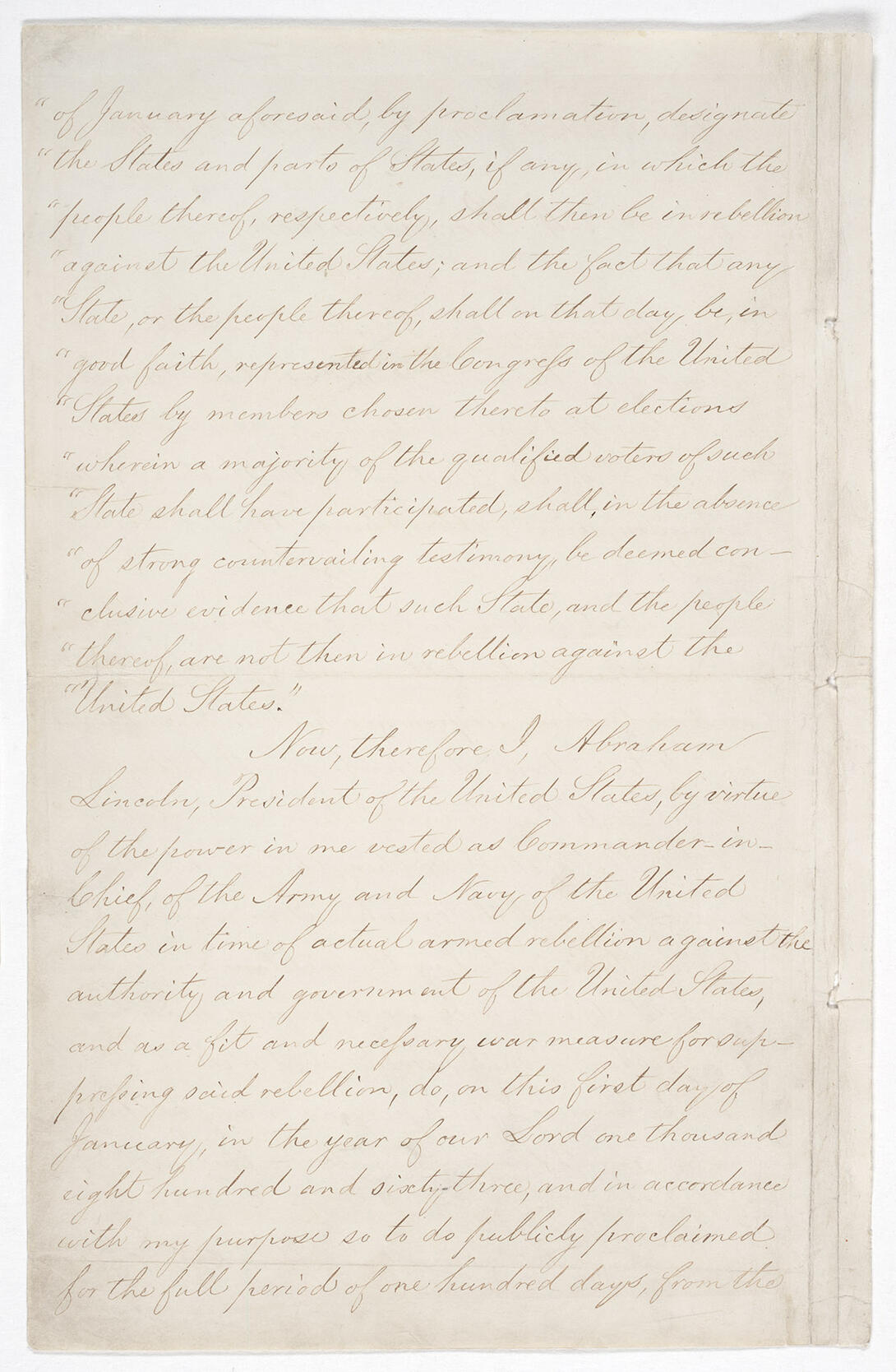 Emancipation Proclamation, Page 2