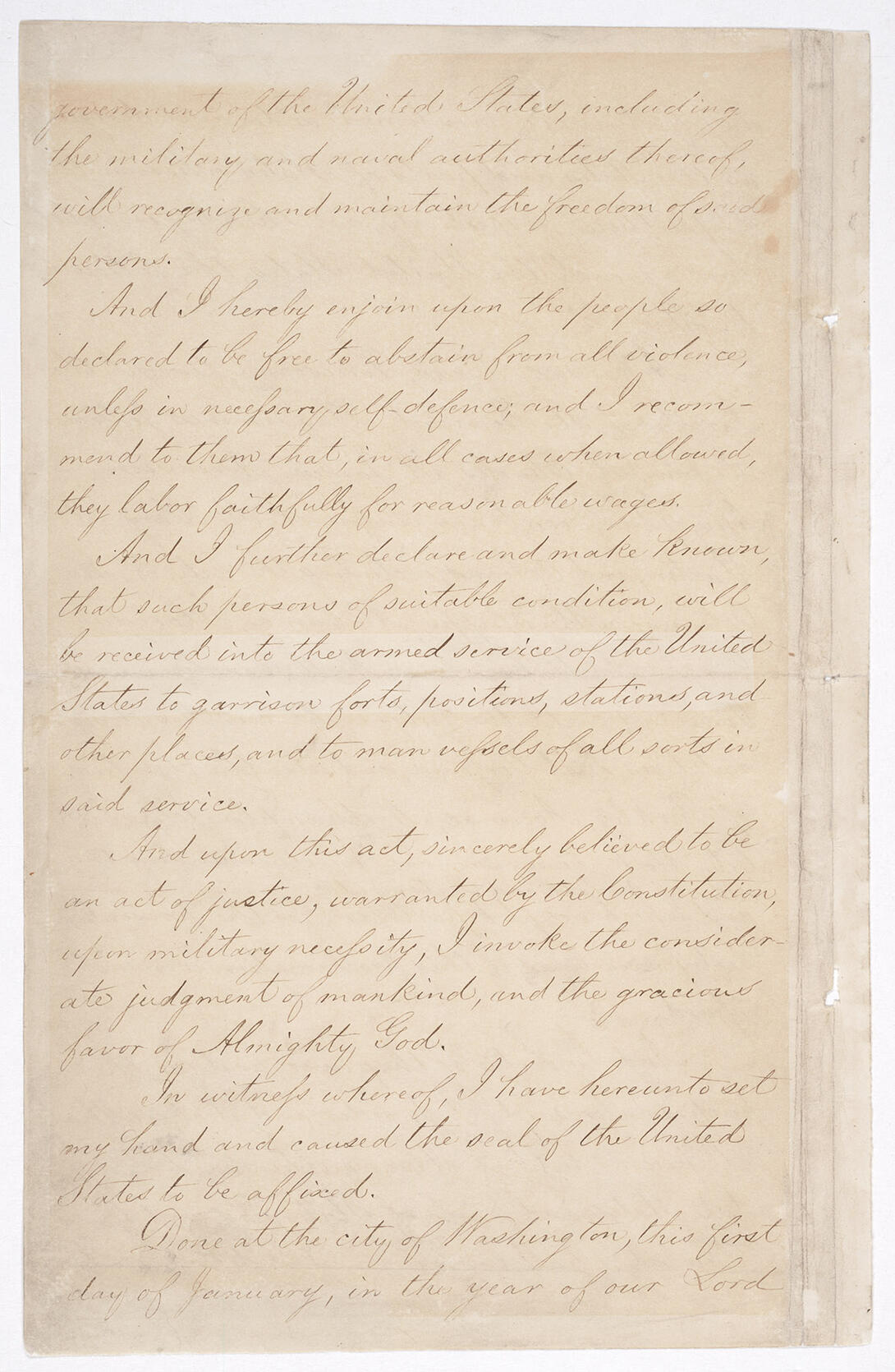 Emancipation Proclamation, Page 4