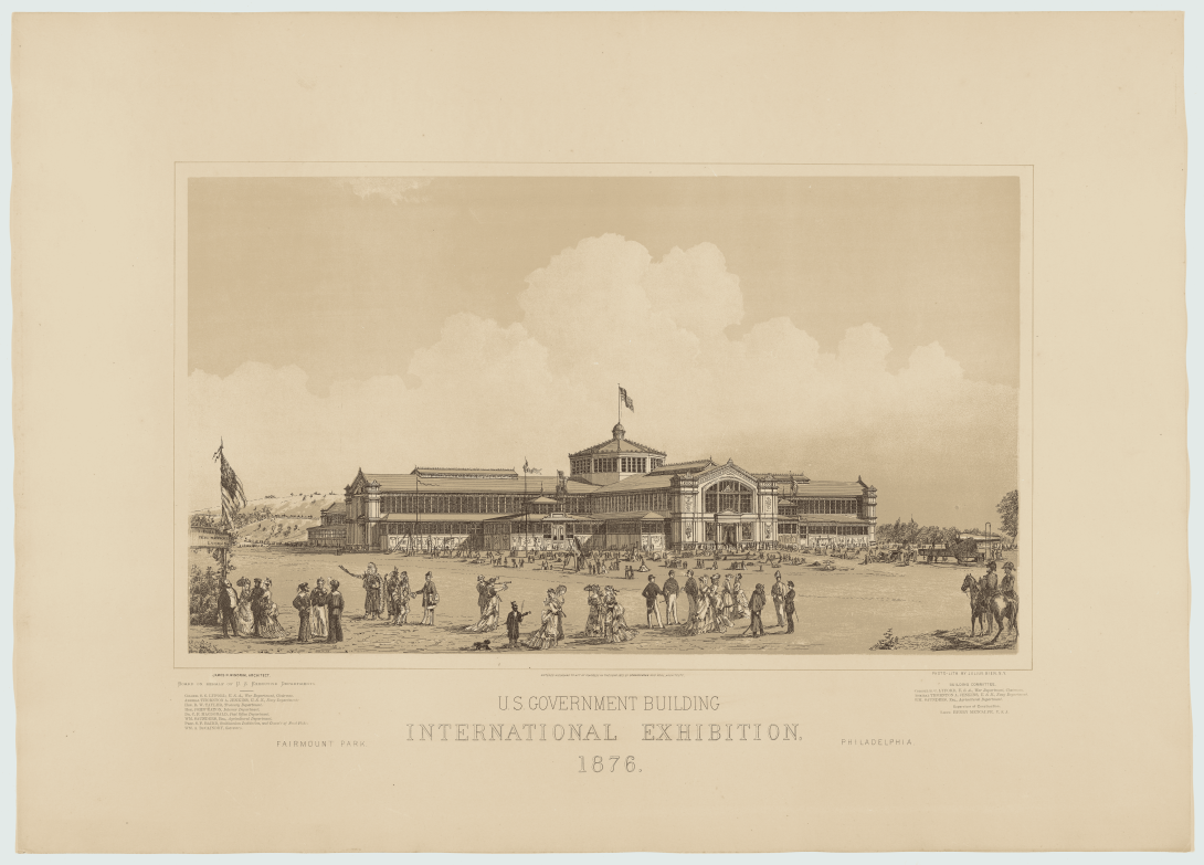 U.S. Government Building, International Exhibition, 1876
