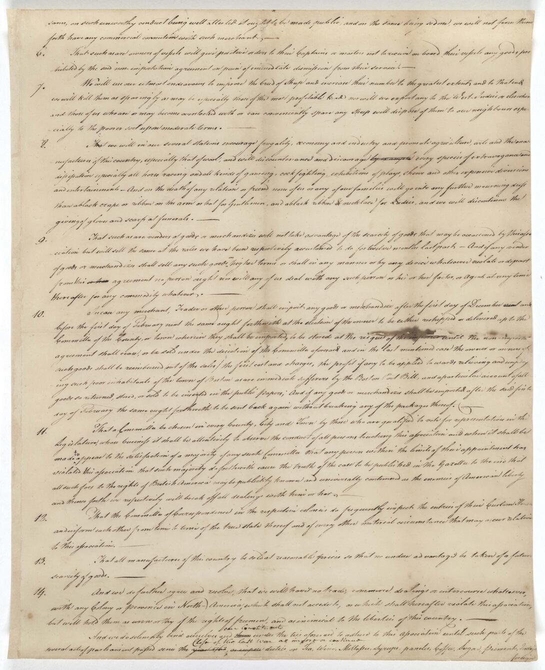 Page two of the Articles of Association
