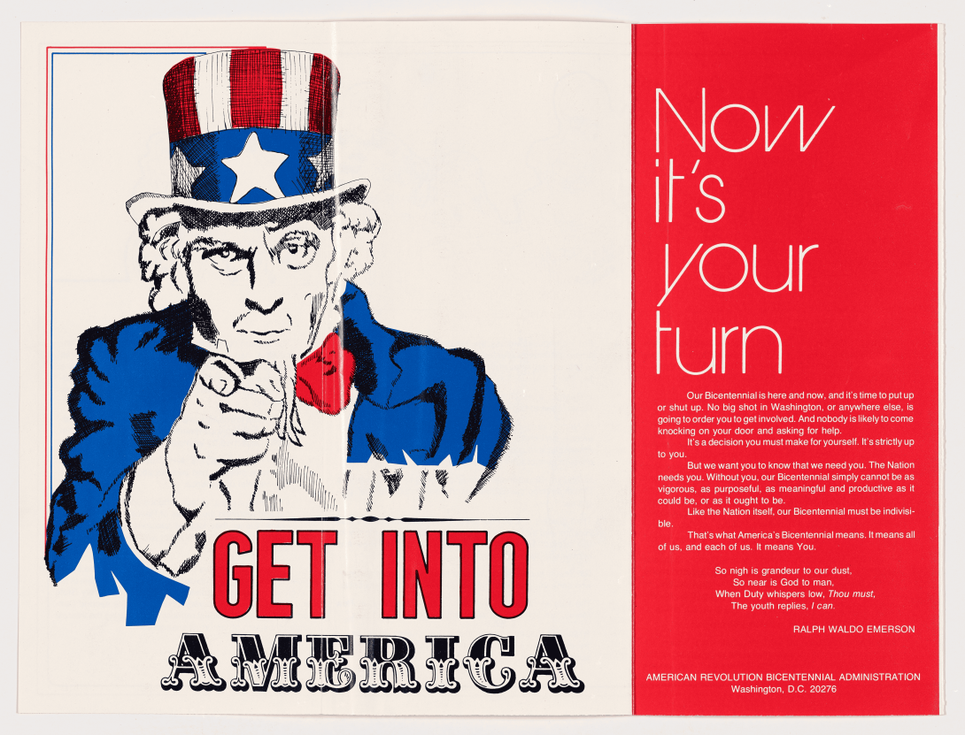 "Get Into America" Youth Brochure, 1976