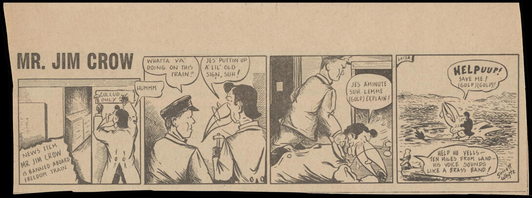 Newspaper comic strip